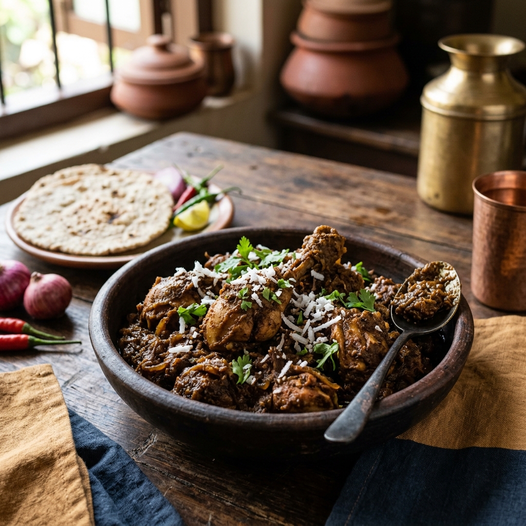 Chicken Sukka (Semi-Dry)