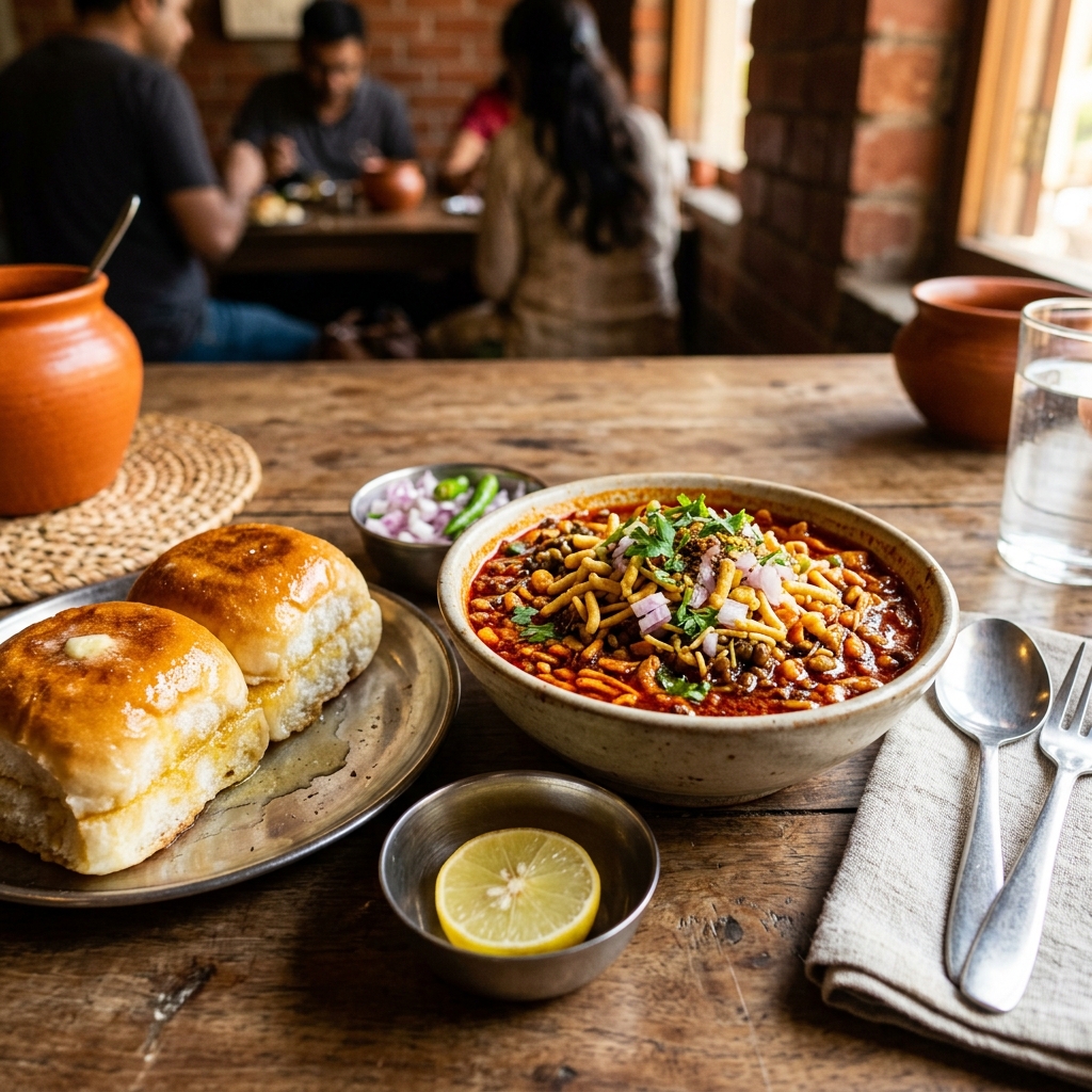 Kolhapur Misal Pav