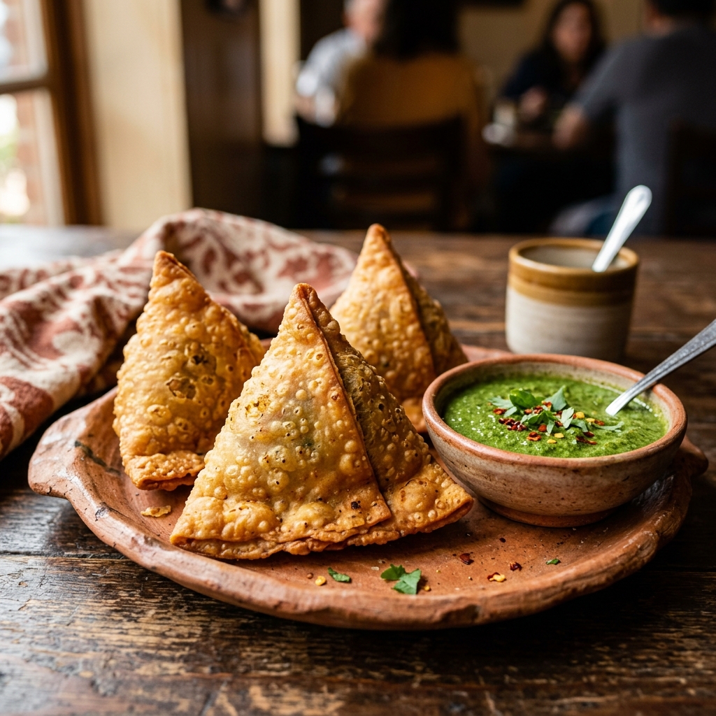 Veg Samosa (2 Pcs)